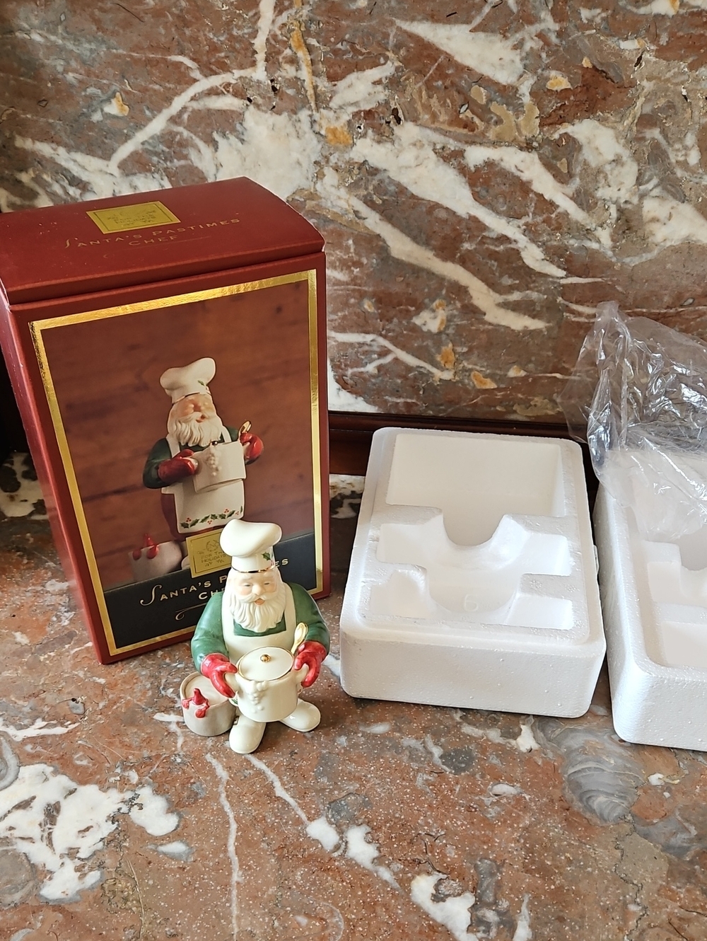 Lenox Santa's Pastimes Chef